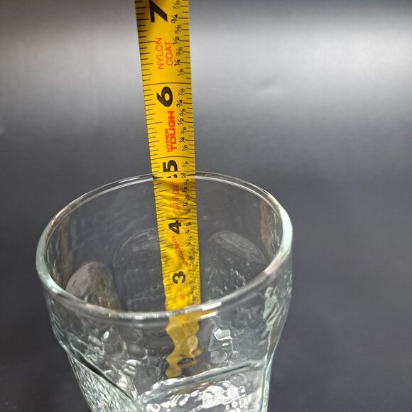 Libbey Chivalry Clear Pattern Textured 5 Oz Juice Drink Glass - Picture 2 of 9